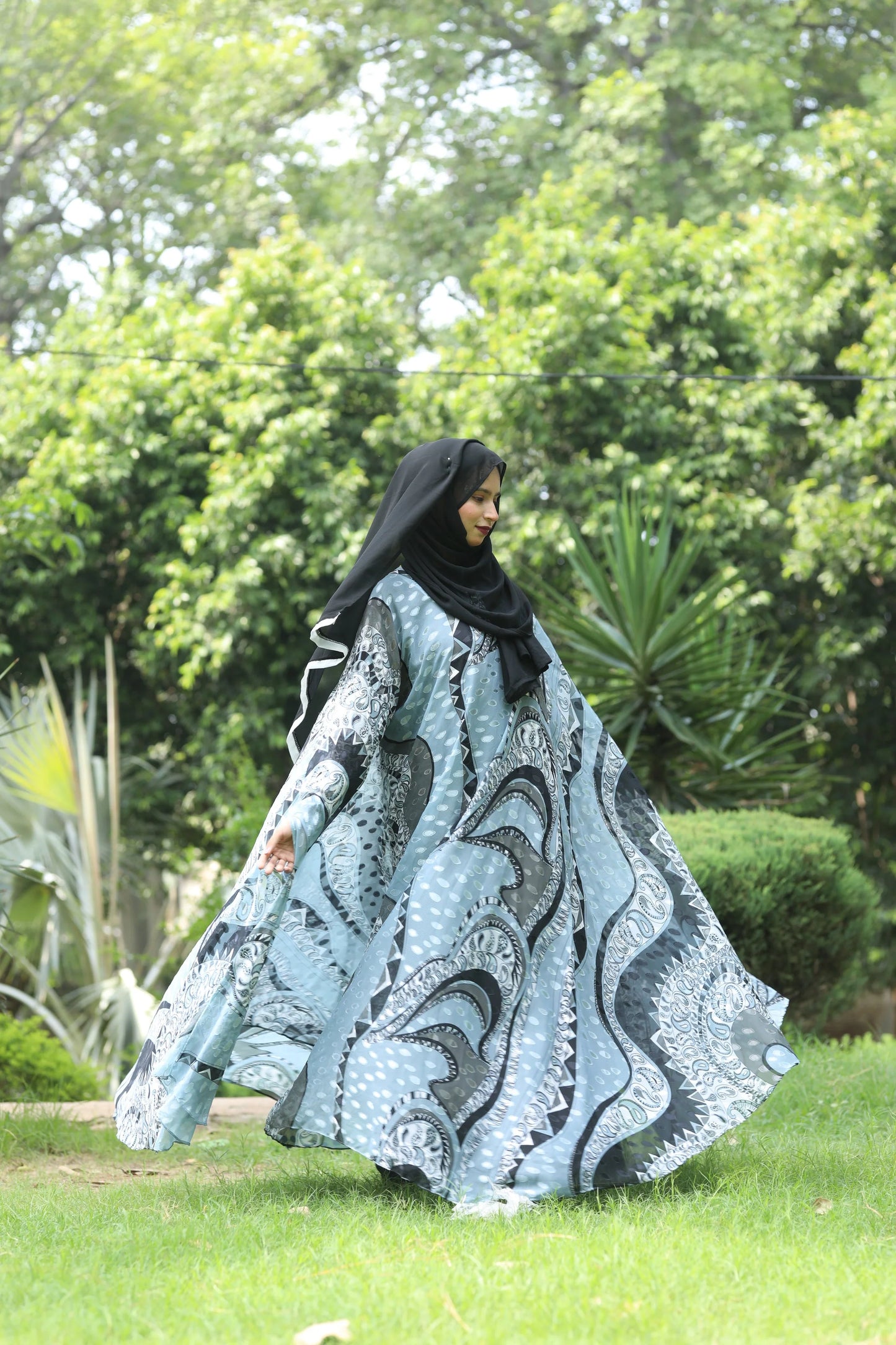 4 Piece Abaya Set